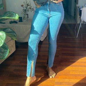 Urban Outfitters BDG split hem jeans